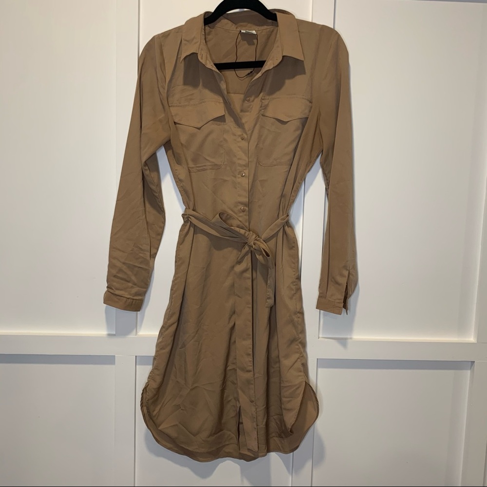 ASOS Jacqueline de Young Tie Utility Dress 34